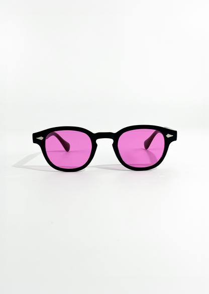 Petal Round Sunglasses | Pink Tint, UV400, Feminine