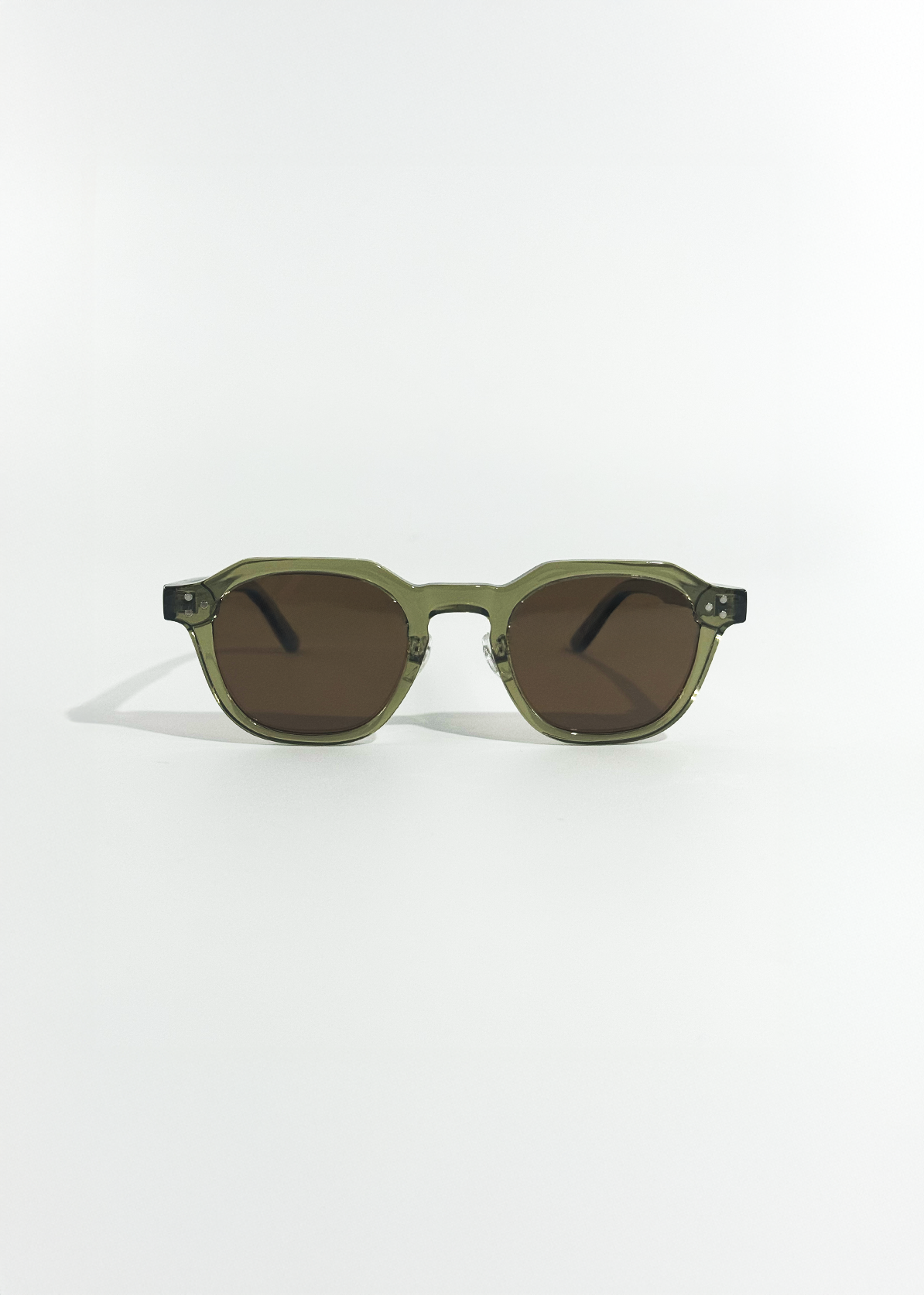 Sage Light Sunglasses | UV400, Olive Tone, Elegant