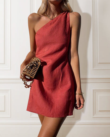 Eva Summer Mini Dress | Modern, Refined, Timeless