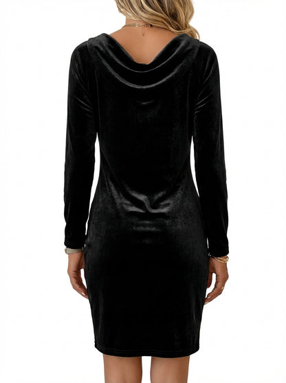 Valentina Fitted Dress - Back View