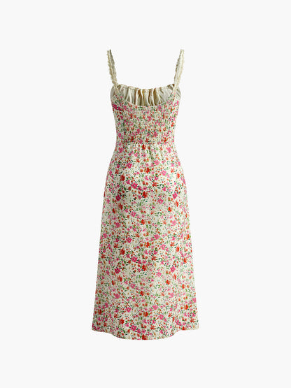 Esme Floral Summer Midi Dress | Elegant, Romantic, Chic