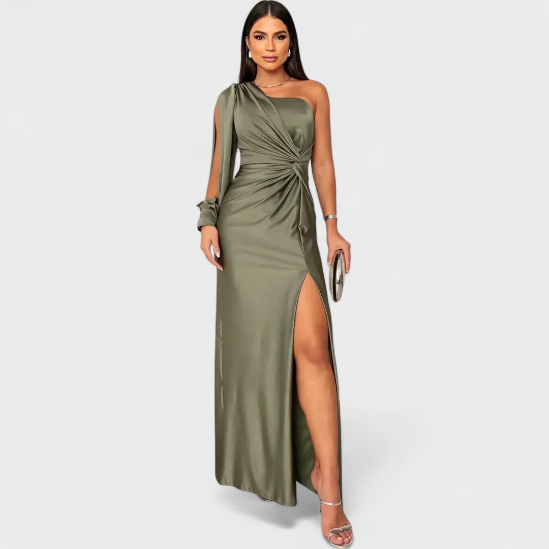 Ella Evening Dress | Sculpted Glamour, Night-Ready