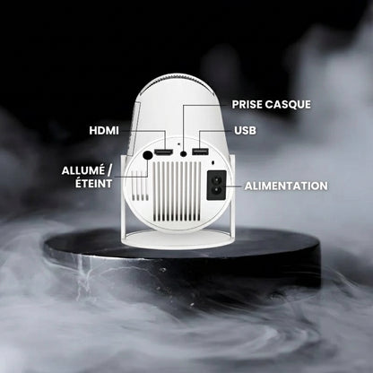 Vidéoprojecteur compatible 4K – Wi-Fi et Bluetooth