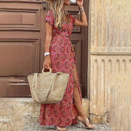 Carmen Boho Summer Mini Dress | Bohemian, Refined, Feminine