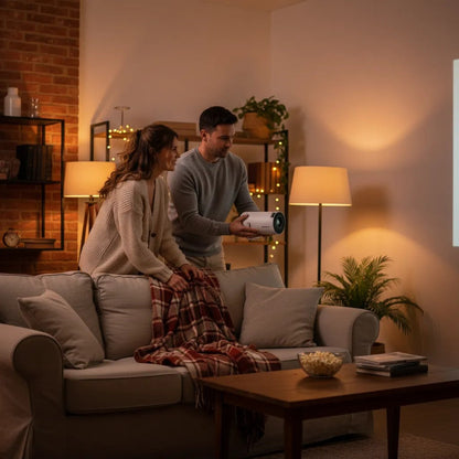 Vidéoprojecteur compatible 4K – Wi-Fi et Bluetooth