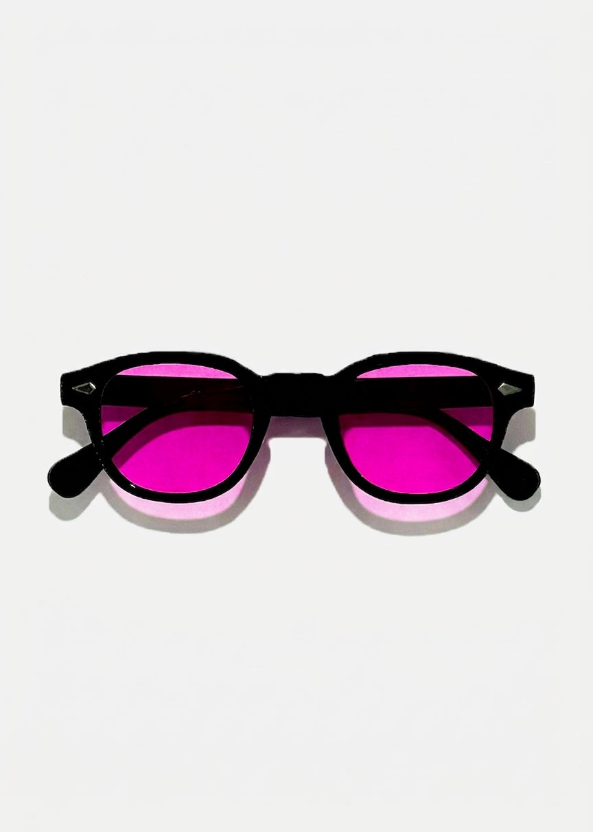 Petal Round Sunglasses | Pink Tint, UV400, Feminine
