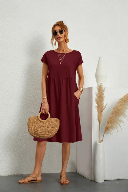 Dahlia Summer Maxi Dress | Elegant, Modern, Graceful